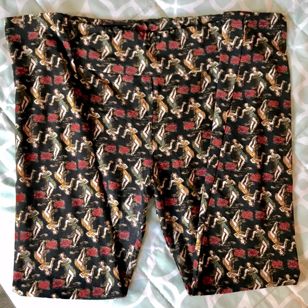 Lularoe leggings OS - hula girls